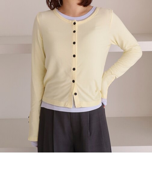 シアーカットカーデ／ロングスリーブＴＯＰＳ