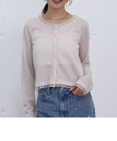 フリルレイヤードシアーＣＴＣＤ