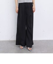 バックリボンタックワイドスラックス