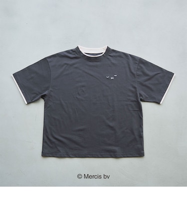 miffyバックプリントレイヤードTee