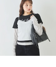 ３ピースレイヤードカットＴＯＰＳ