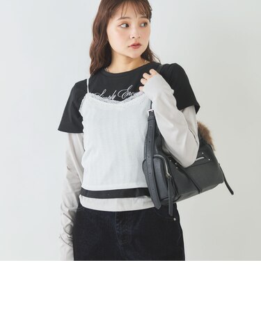 ３ピースレイヤードカットＴＯＰＳ