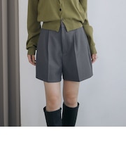 【ONかわ】ウォッシャブルベルト付きショートパンツ/