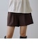 【ＯＮかわ】ウォッシャブルベルト付きショートパンツ／