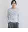 【ＯＮかわ】タックドレープオフショルスラブカットＴＯＰＳ