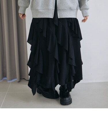 エスカルゴラッフルイレヘムスカート