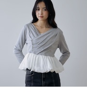 【ONかわ】タックドレープバルーンドッキングTOPS