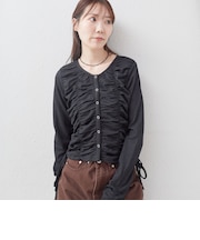 シャーリングドロストカットTOPS