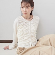 シャーリングドロストカットTOPS