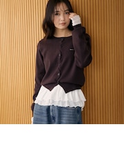 フロッキードットアソートフリルカットＴＯＰＳ