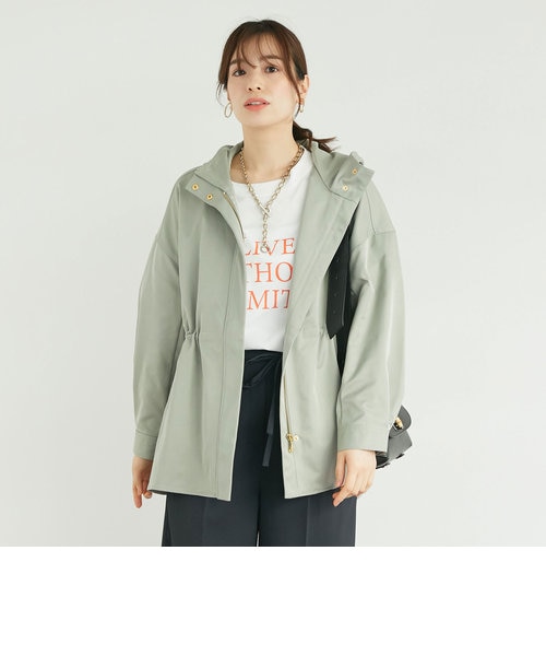 拙僧 レトロブラウンタイトウエストパーカーTRIFLE ウエスト絞りマウンテンパーカー｜ドゥ・アルシーヴの通販