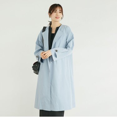 ノーカラーコート