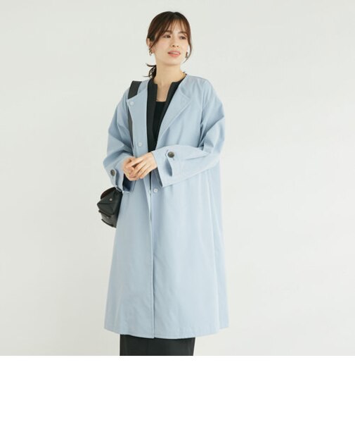 ノーカラーコート