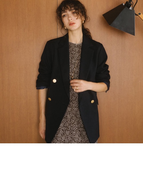 さ*様 MISBHV 23aw ダブルジャケット テーラードジャケット 23aw look掲載】テーラーダブルジャケット｜ドゥ・アルシーヴの通販