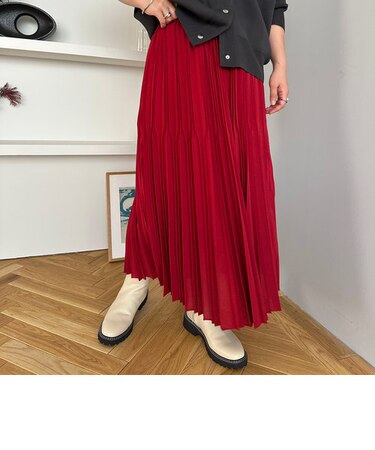 ペンシルプリーツスカート