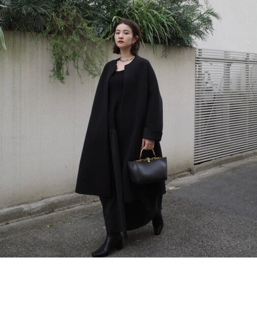 【web限定カラー有】ボンディングロングコート