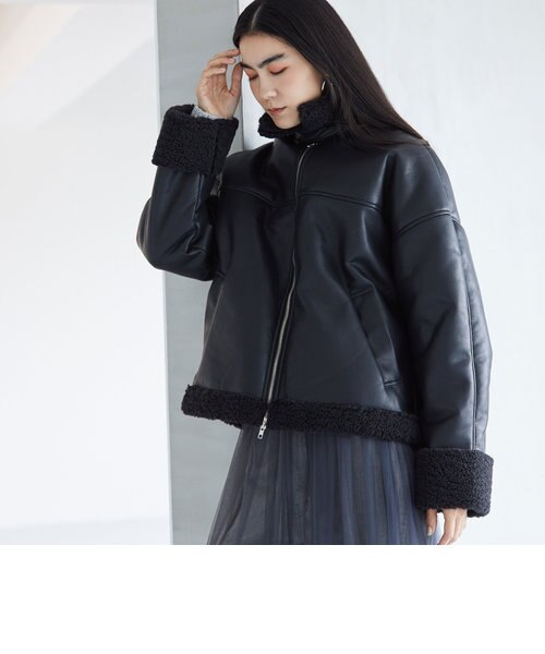 フェイクムートンジャケット｜ドゥ・アルシーヴの通販｜&mall（アンド