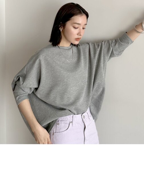 ドルマンスリーブポンチプルオーバー