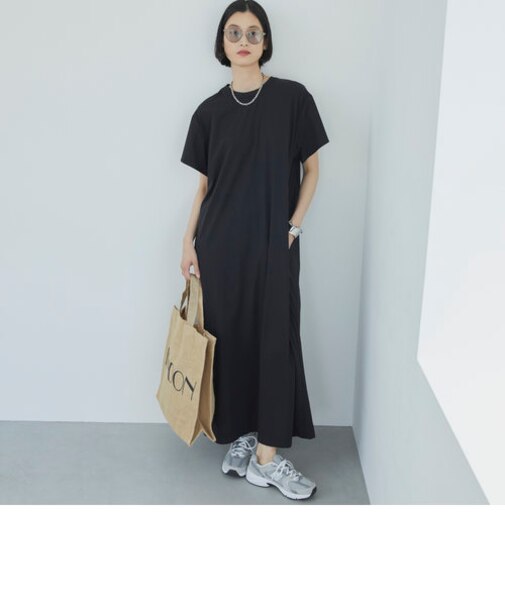 ウオッシャブルマキシワンピース