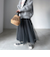 リバーシブルチュールスカート