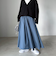 リバーシブルチュールスカート