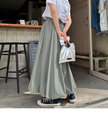 タフタバルーンスカート