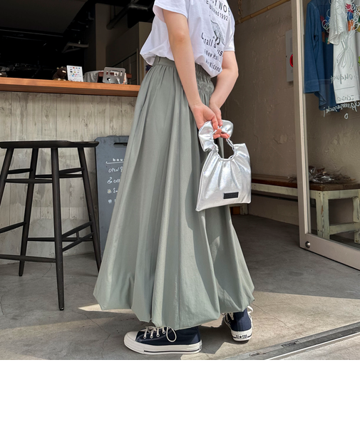 タフタバルーンスカート
