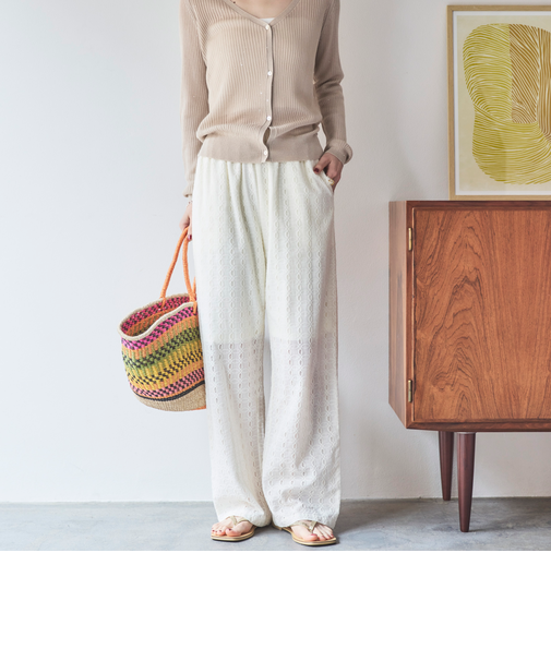 カットレースパンツ