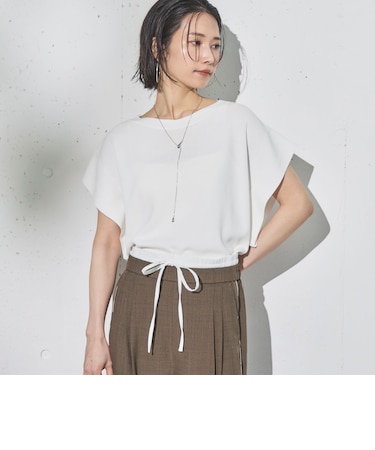 フレンチスリーブニット