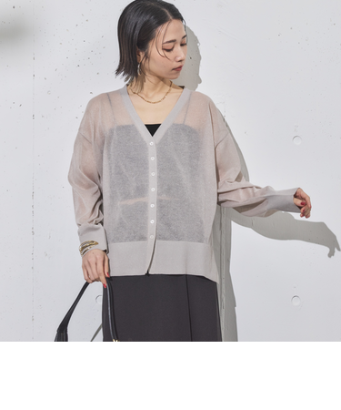 ラメシアーカーディガン