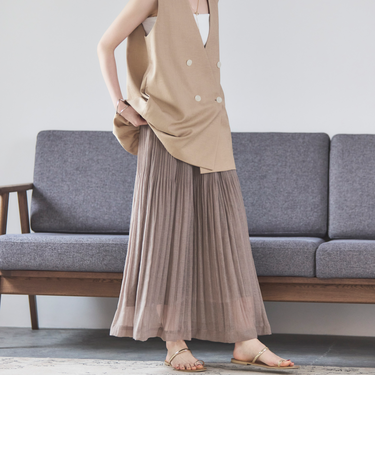 シアーリネンライクスカート