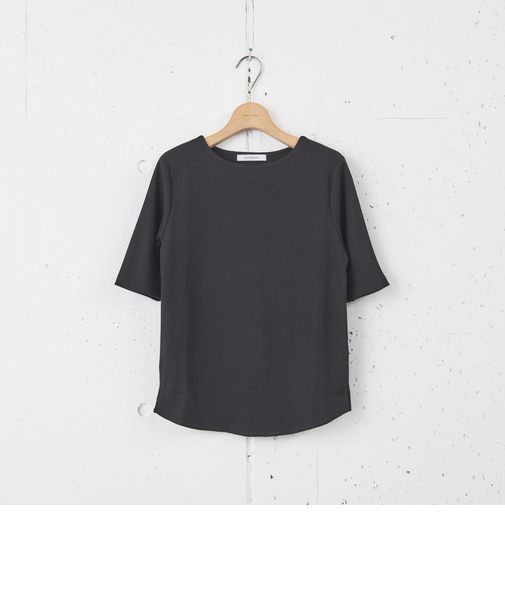 半袖フロントダブルカットソー