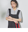ワイドリブ５分袖ポロニット