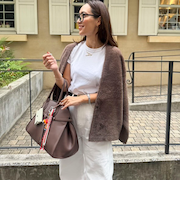 ダブルフェイスシャギーカーデ