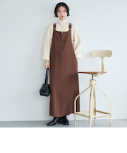 ピグメント加工フロントＺＩＰジャンスカ