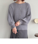 ラメモールヤーンニット