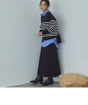 アウトリンキングニットセットアップ