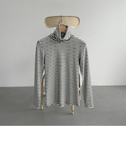 ボーダータートルネックインナー