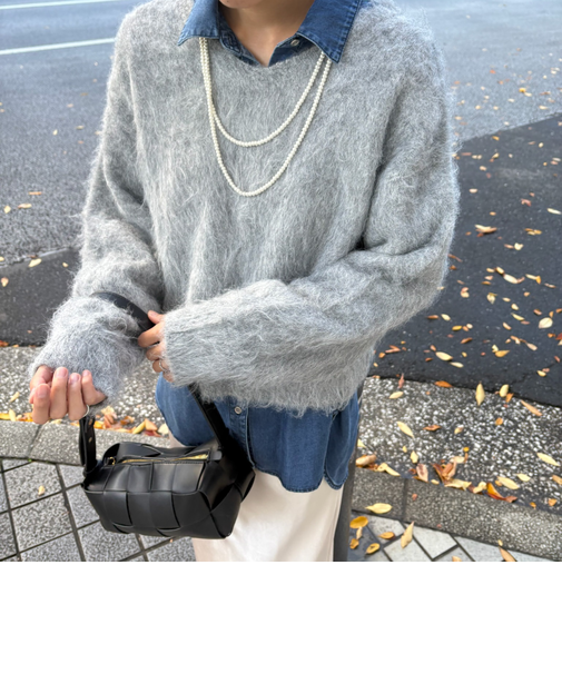 毛がき２ＷＡＹニットプルオーバー