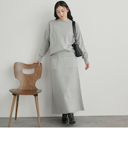 ベイカースカートニットＳＥＴ　ＵＰ