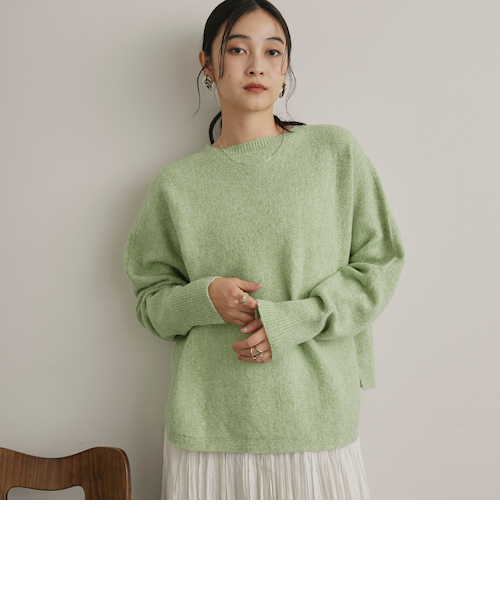 マシンウォッシャブル】ドルマンニット｜ドゥ・アルシーヴの通販