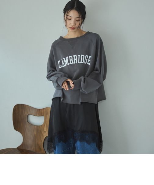 ヴィンテージサテンレースキャミ