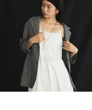 ヴィンテージサテンレースキャミ