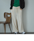 とろみ裏毛イージーパンツ