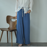 とろみ裏毛イージーパンツ