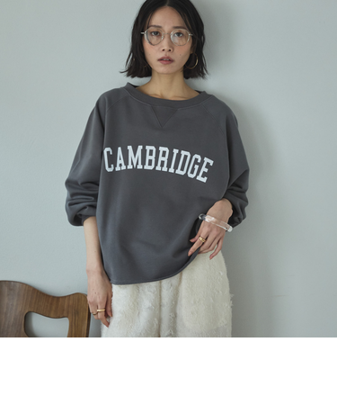 カレッジロゴスウェット