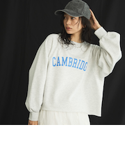 カレッジロゴスウェット