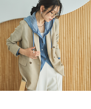 シアーテーラードジャケット