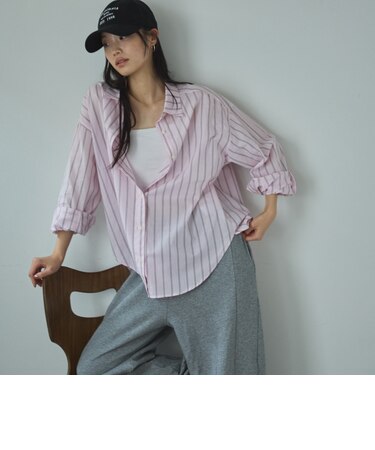 シアー２ＷＡＹシャツ（ストライプ／チェック）