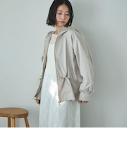 ウエストドロストマウンテンパーカ―